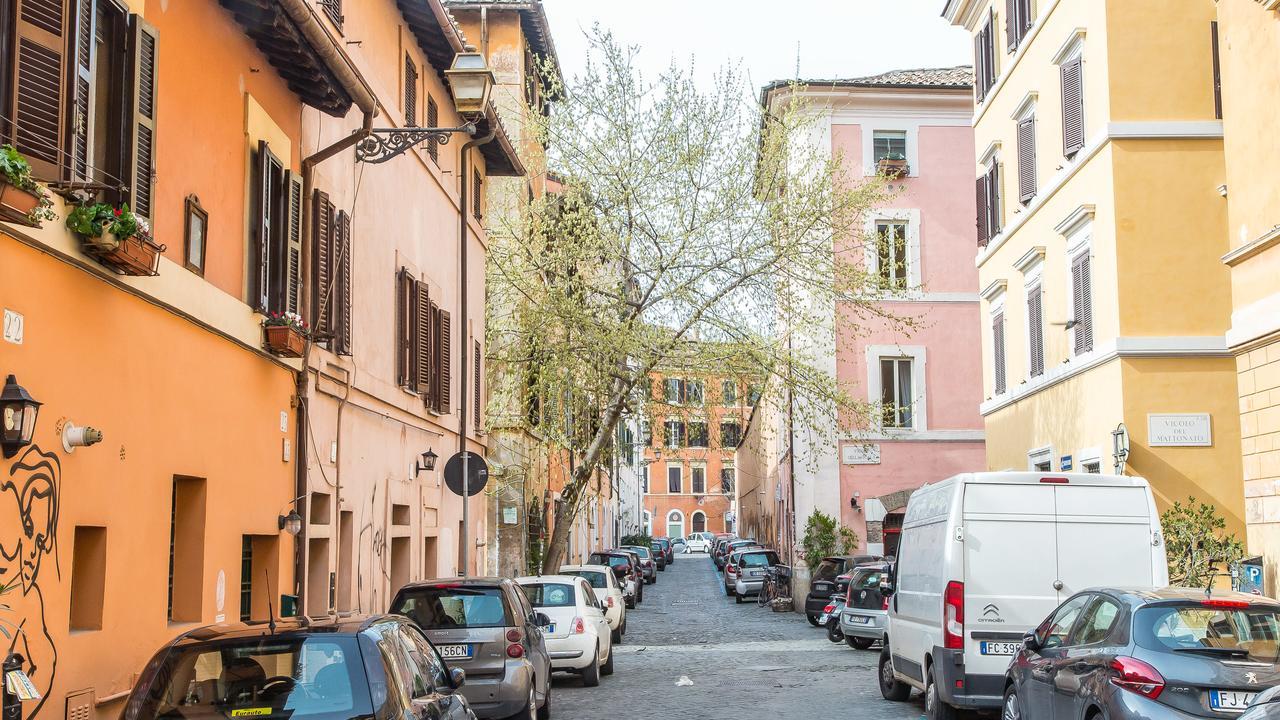 Rental In Rome Trastevere White Buitenkant foto
